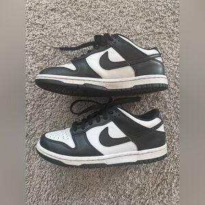 Nike Dunk Low Sneakers, Black/White (Panda), Big Kids Sz 4.5